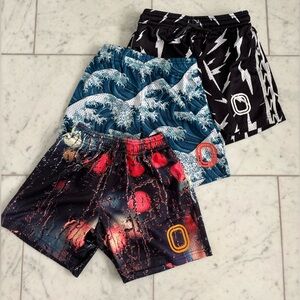 Overtime Elite - Lot of 3 pairs of shorts - size Youth Medium